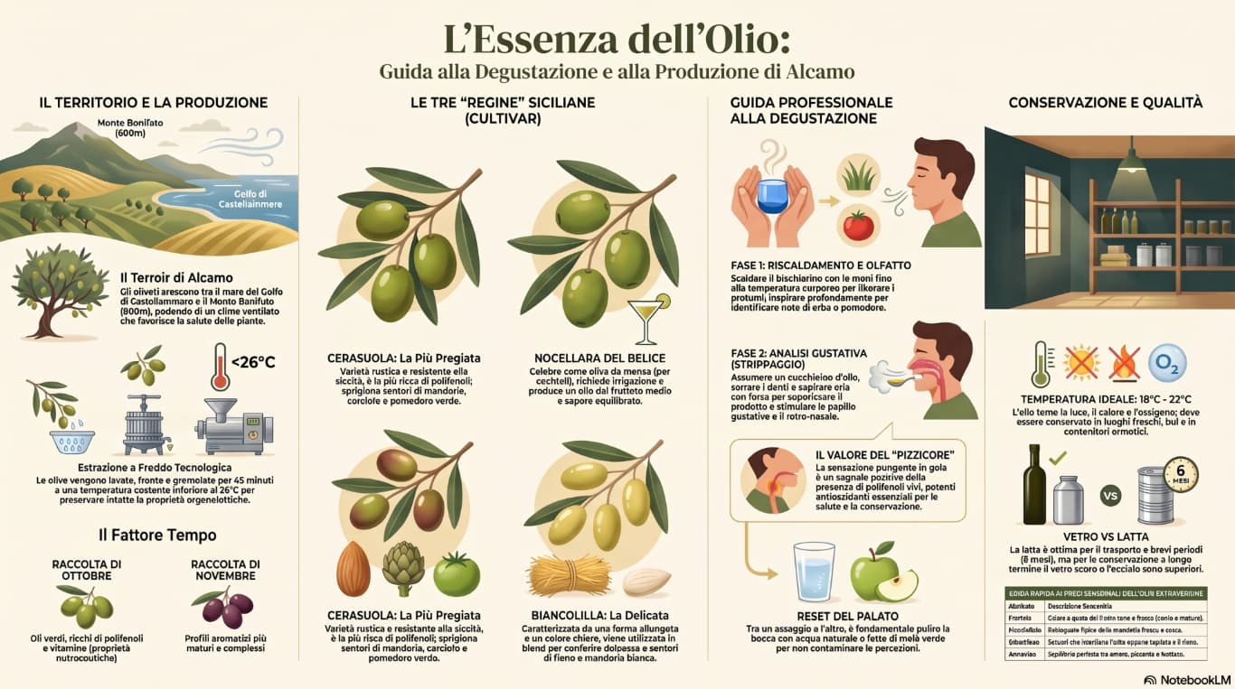 L'oro liquido di Alcamo: 5 segreti che cambieranno il tuo modo di degustare l'extravergine